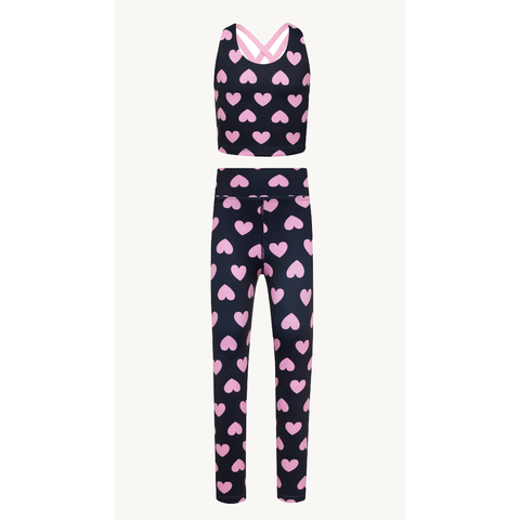 little peppa legging | love heart