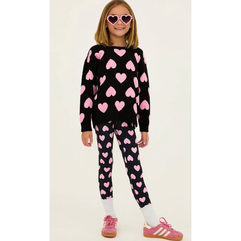 little peppa legging | love heart