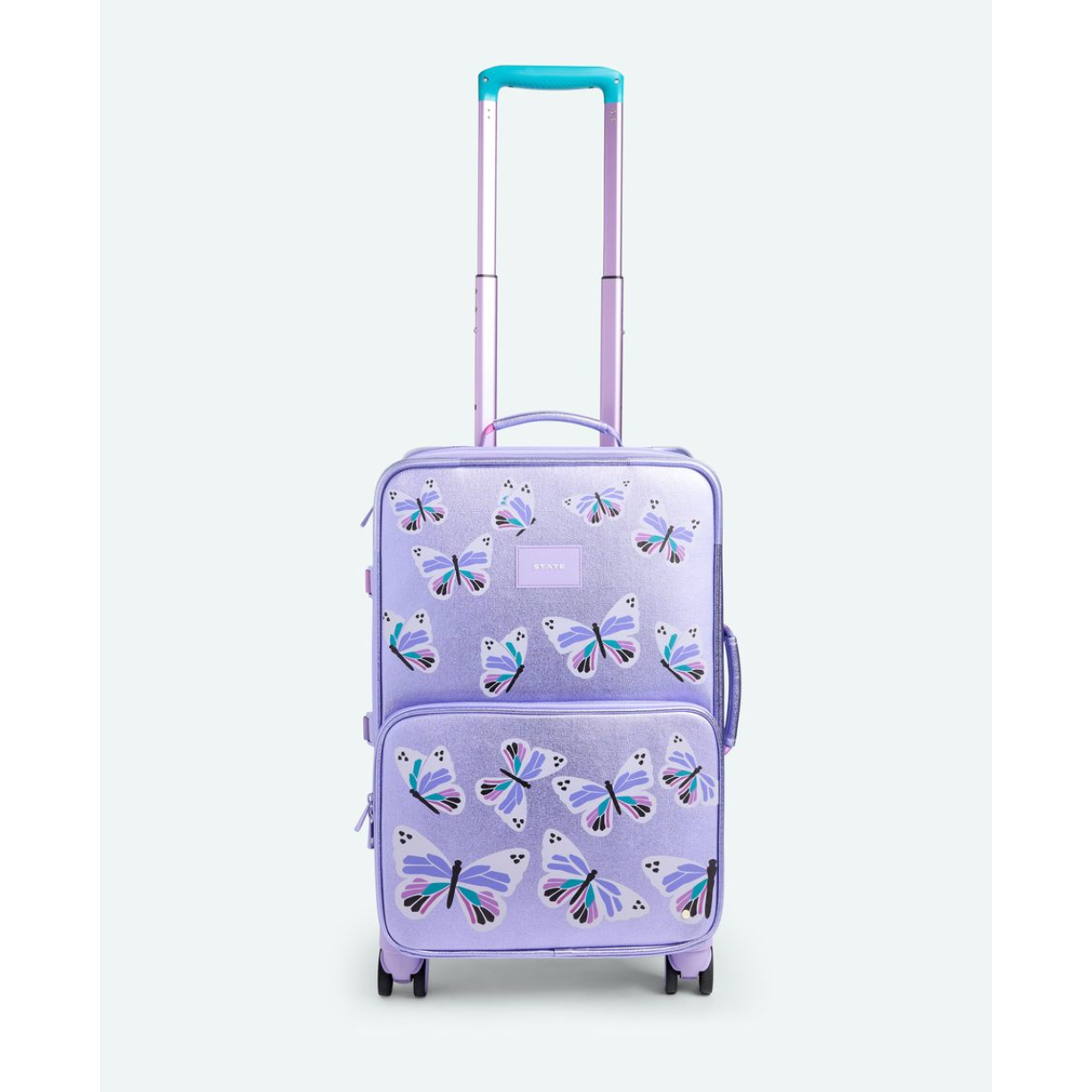 logan carry-on suitcase | butterfly