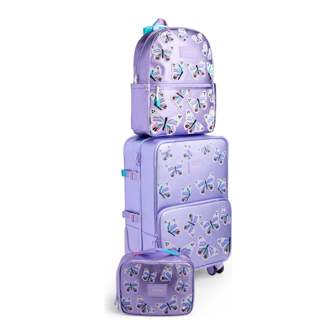 logan carry-on suitcase | butterfly