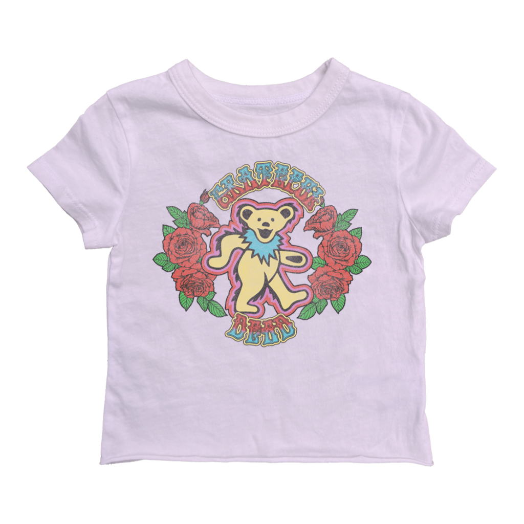 grateful Dead bear fitted tee