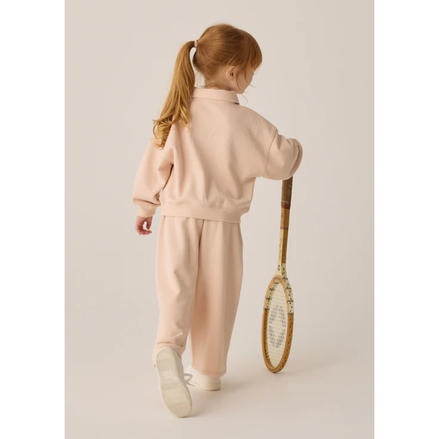 wide leg sweatpant | shell