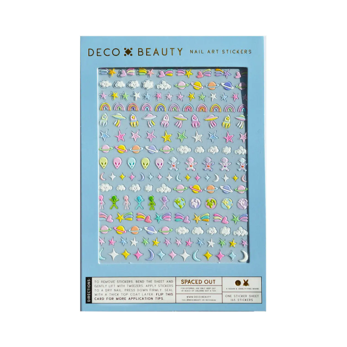 nail art stickers | spaced out