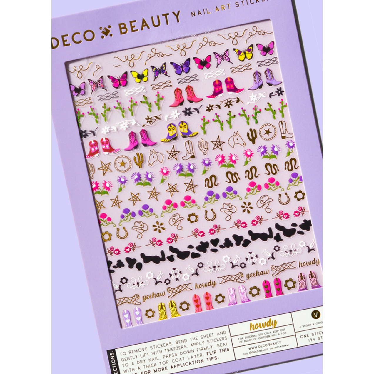 nail art stickers | howdy