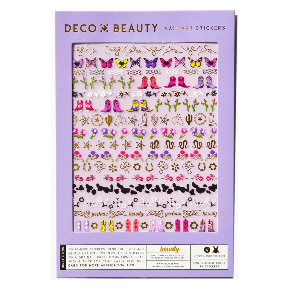 nail art stickers | howdy