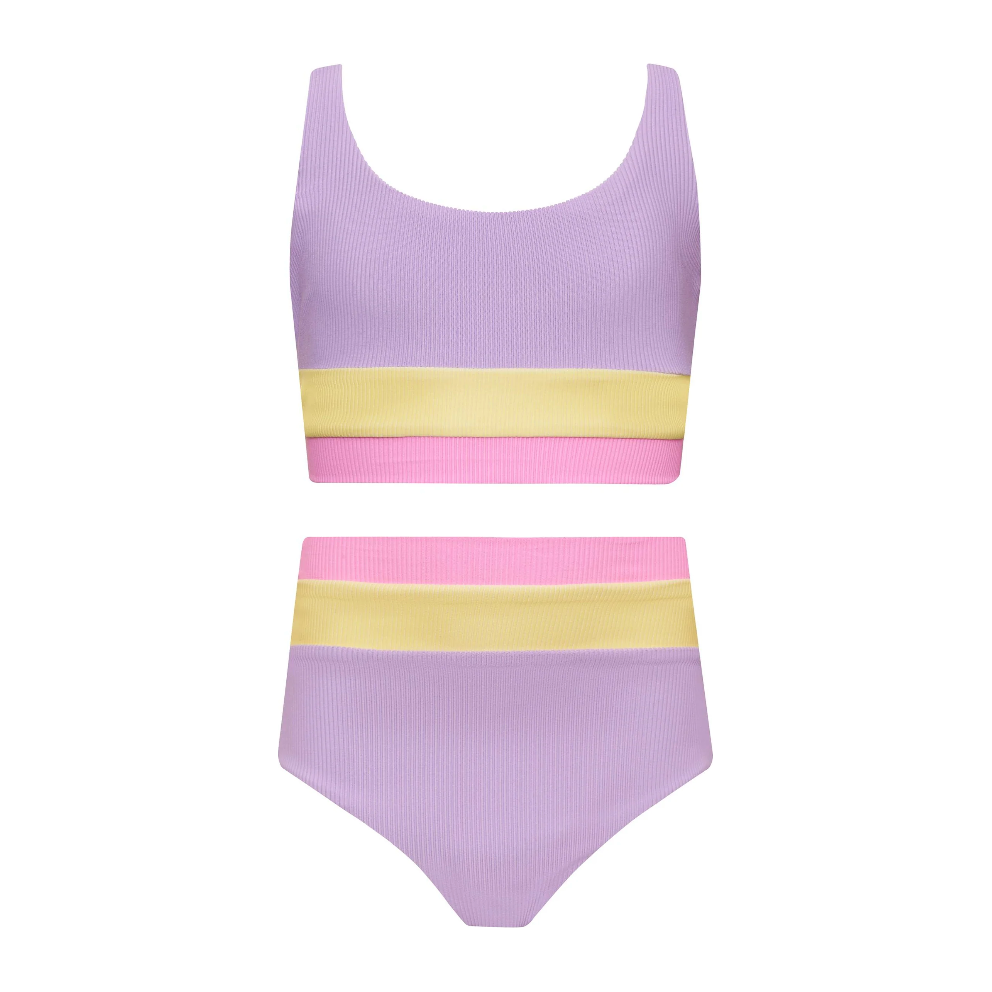 little makenzie / heidi set | sublime spring colorblock