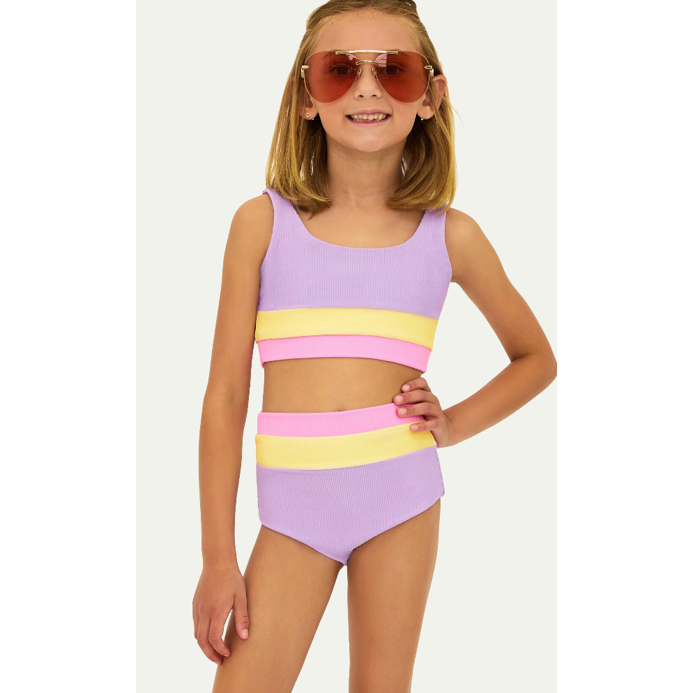 little makenzie / heidi set | sublime spring colorblock