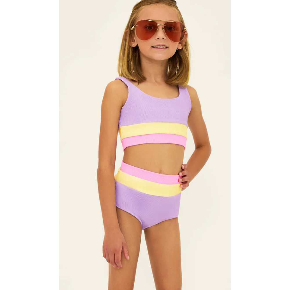 little makenzie / heidi set | sublime spring colorblock