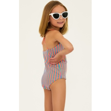 little julia one piece | petal stripes