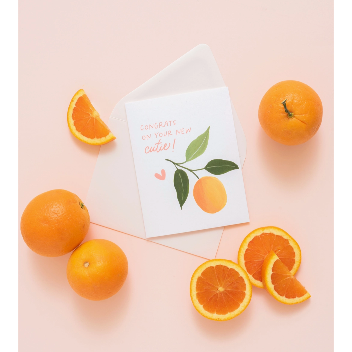 cutie congrats - new baby greeting card