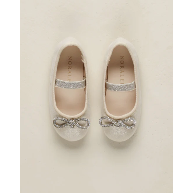 ballet flats || pearl shimmer