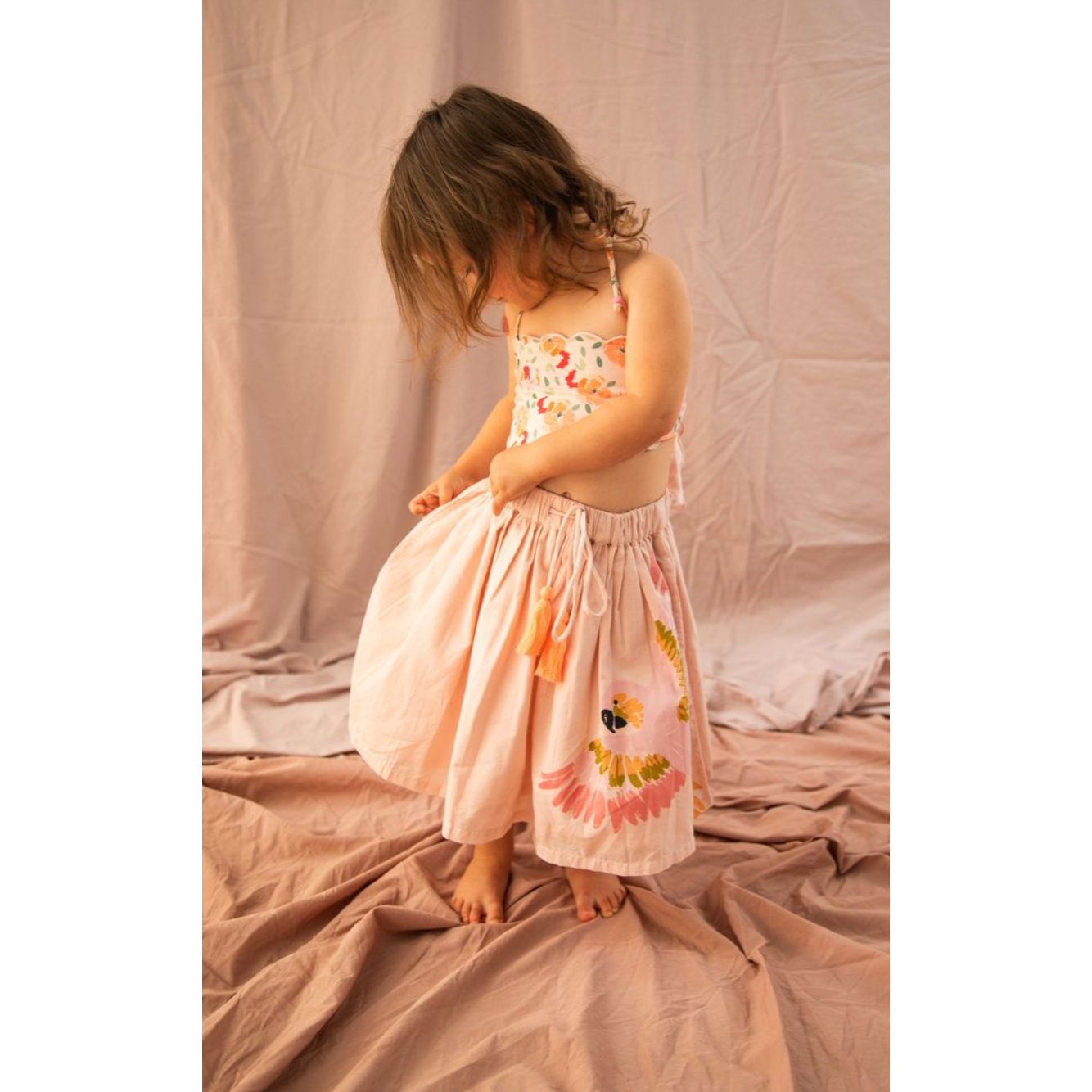 may top | peach sorbet