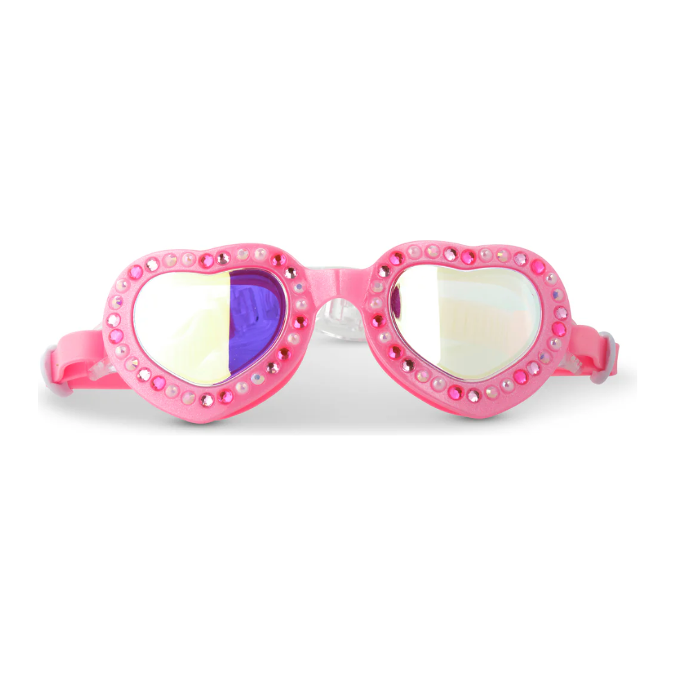 beautiful bows swim googles | pink lace