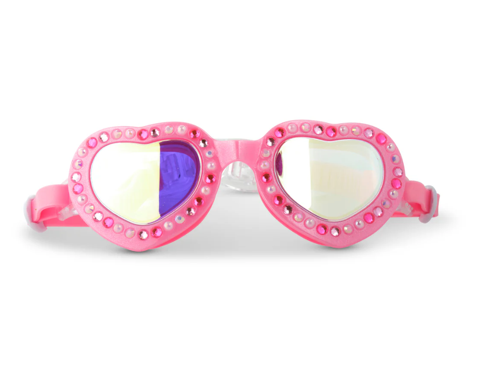 beautiful bows swim googles | pink lace