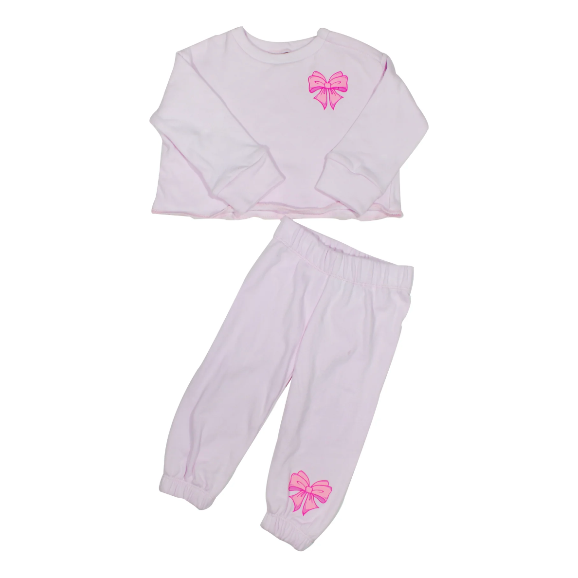 baby set | pink bow