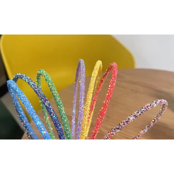 thin sparkle headband