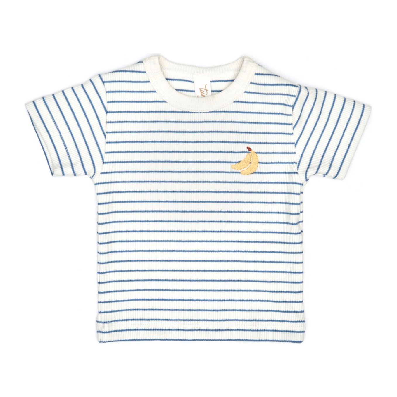 short sleeve top | blue heaven stripes