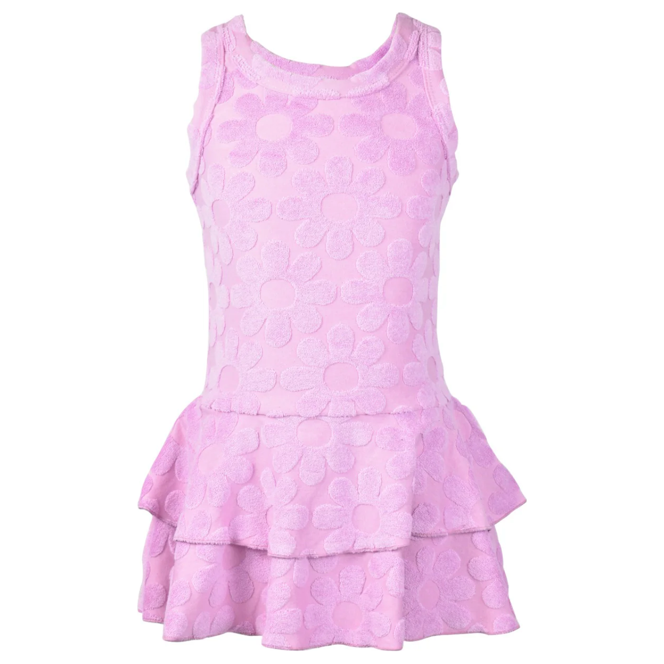 pink terry dress