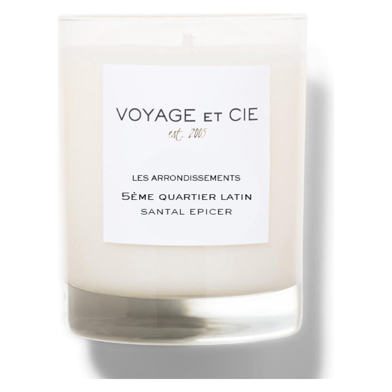 les arrondissements santal epicer candle, elementaire | 4 in