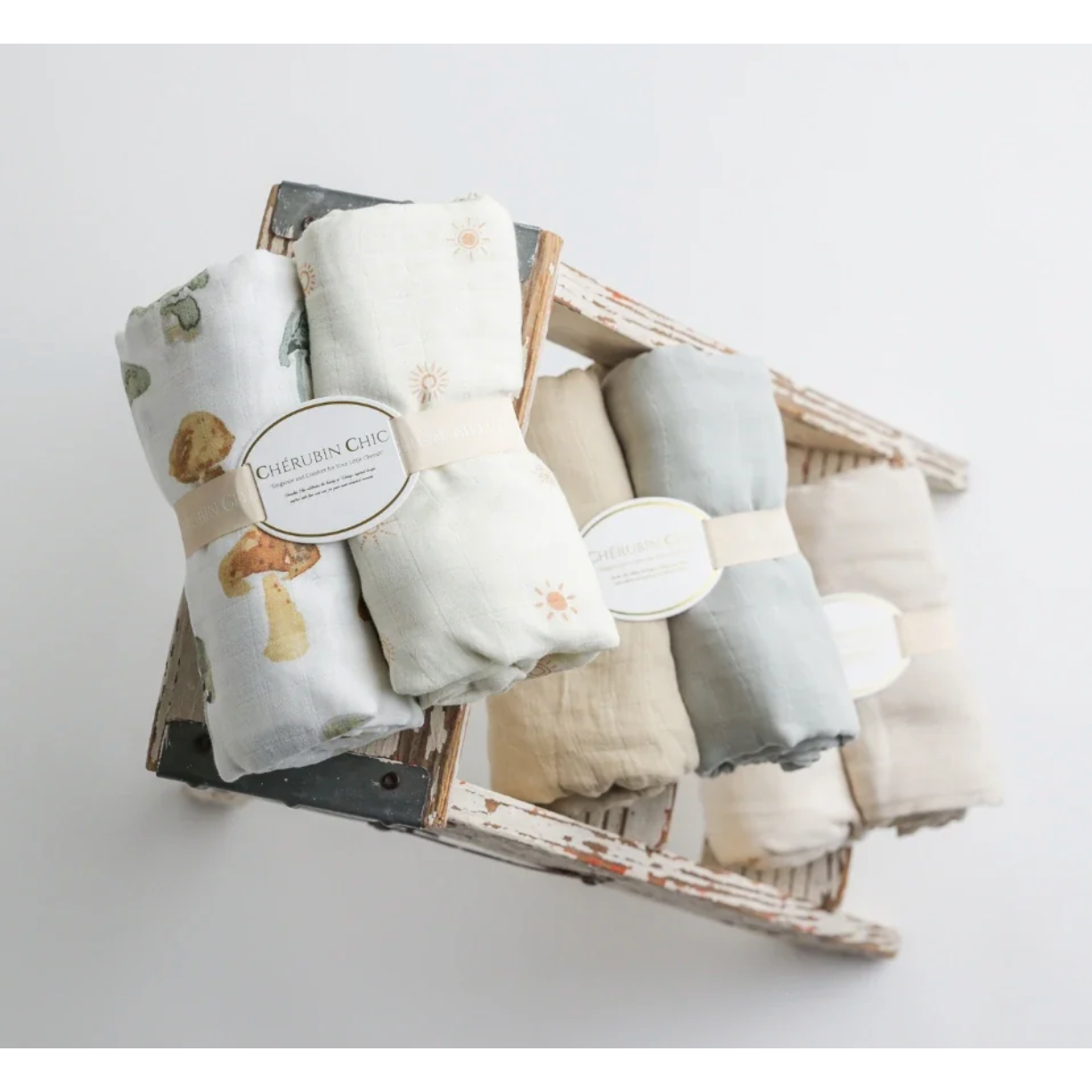 baby bamboo muslin swaddle blanket | bamboo safari moments