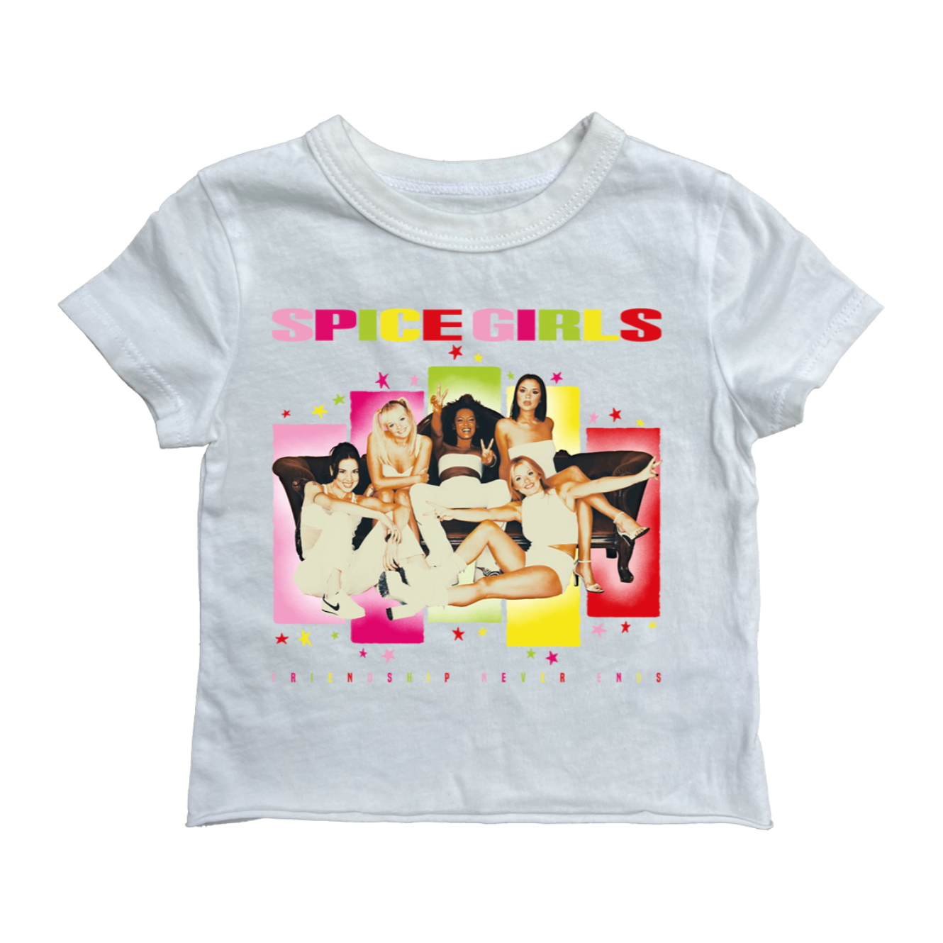 spice girls fitted tee