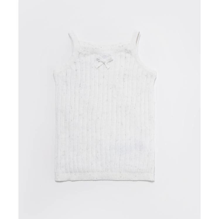 camisole hug me | white