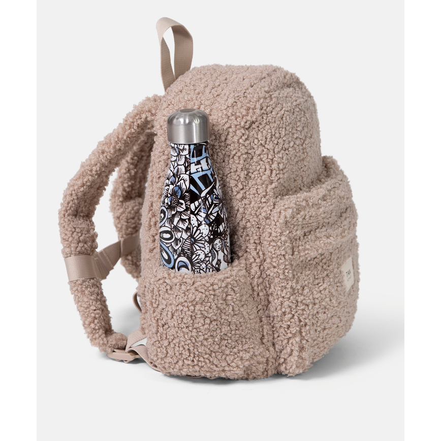 teddy backpack | oatmeal