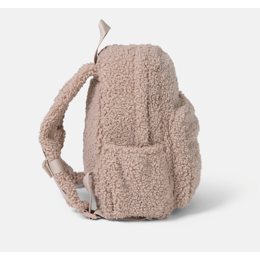 teddy backpack | oatmeal