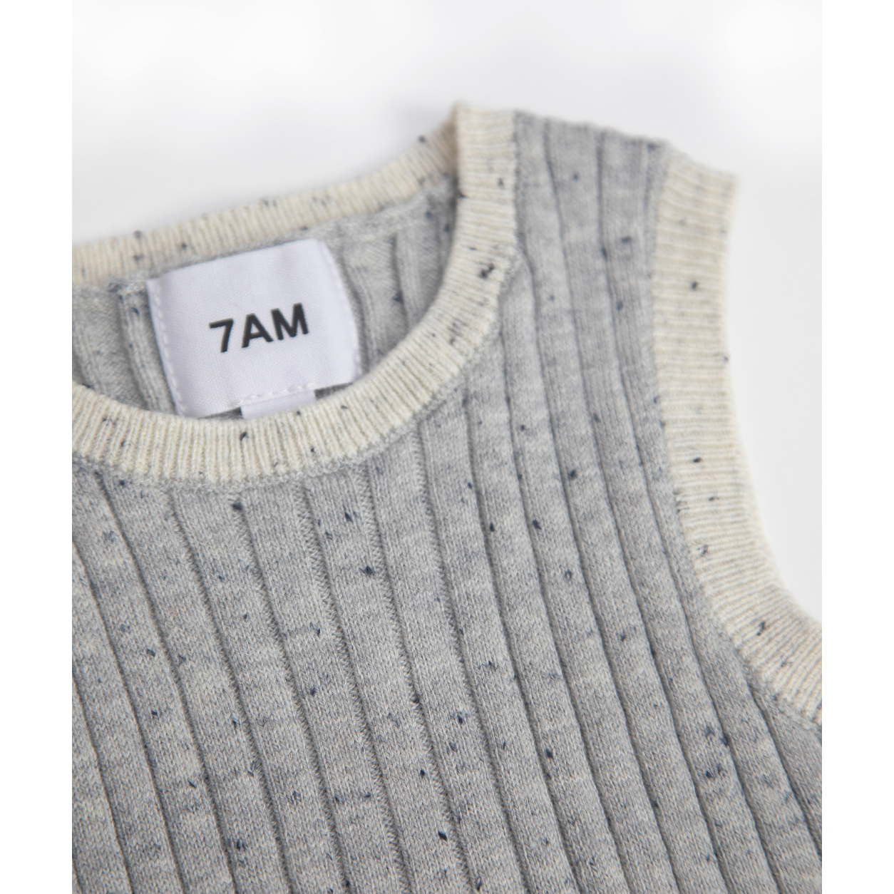 tank top hug me | heather grey
