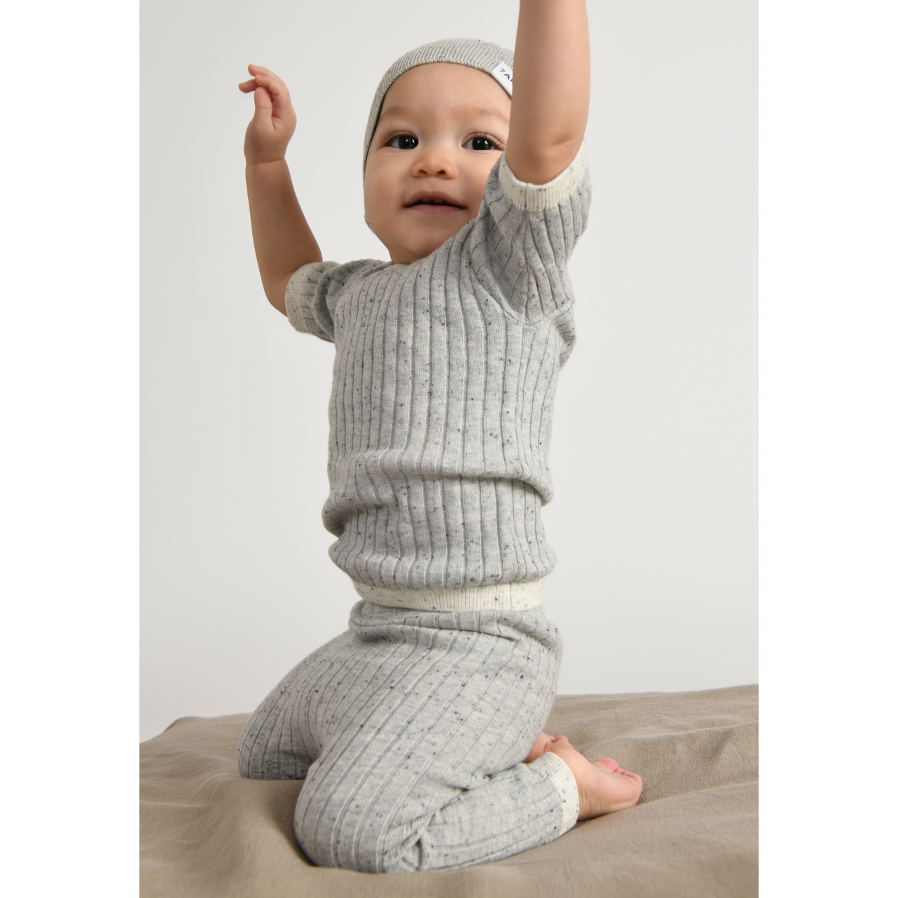 leggings hug me | heather grey