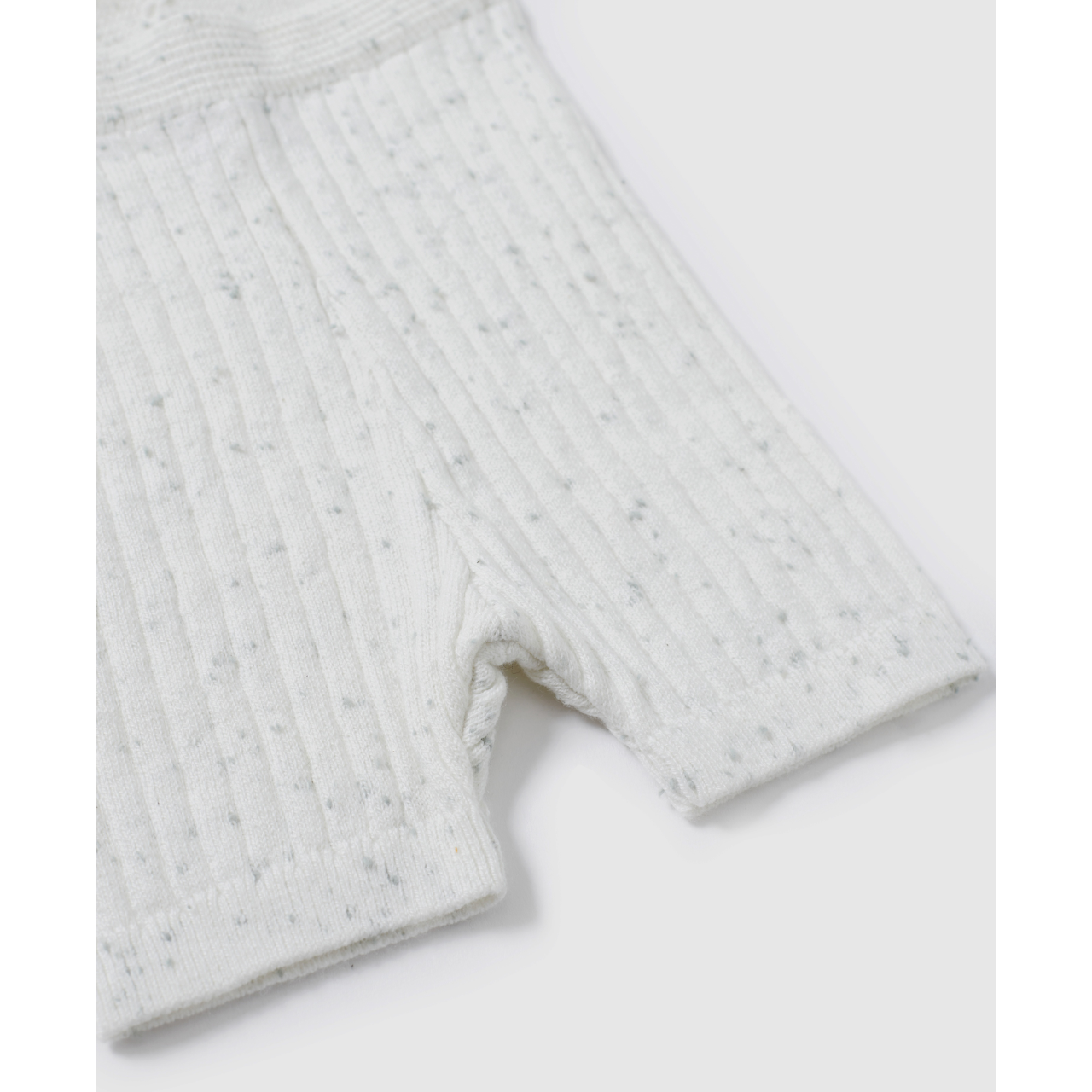 biker shorts hug me | white