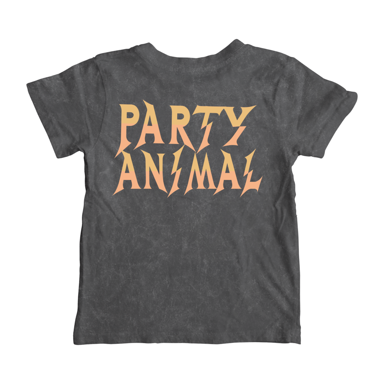 party animal s/s tee | mineral black