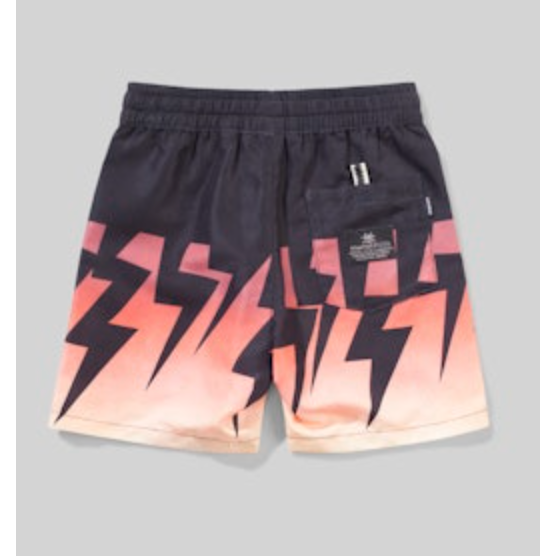 lightning bshort | black/peach