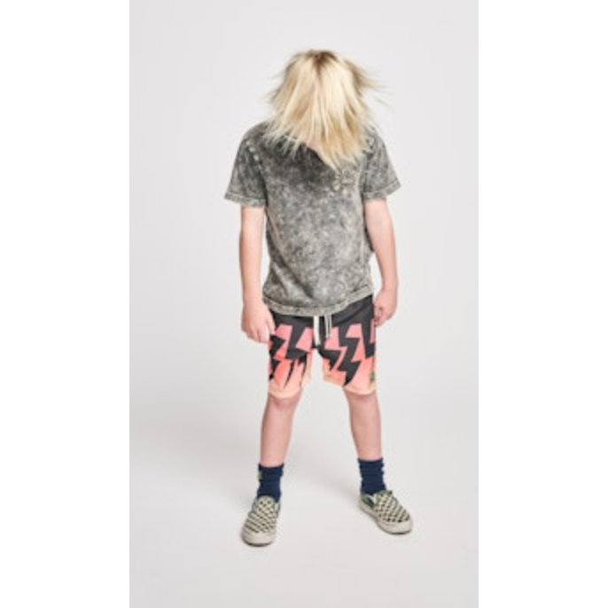 lightning bshort | black/peach