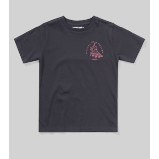 nature tee | black