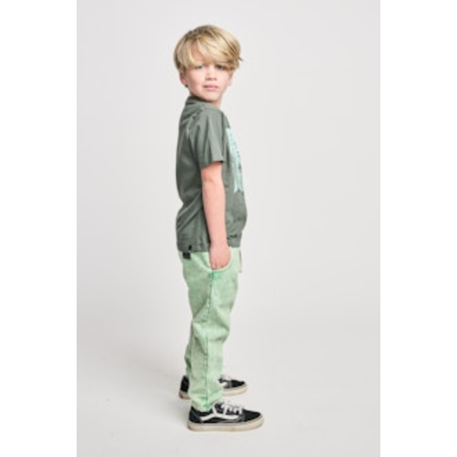 acid rain pant | acid green