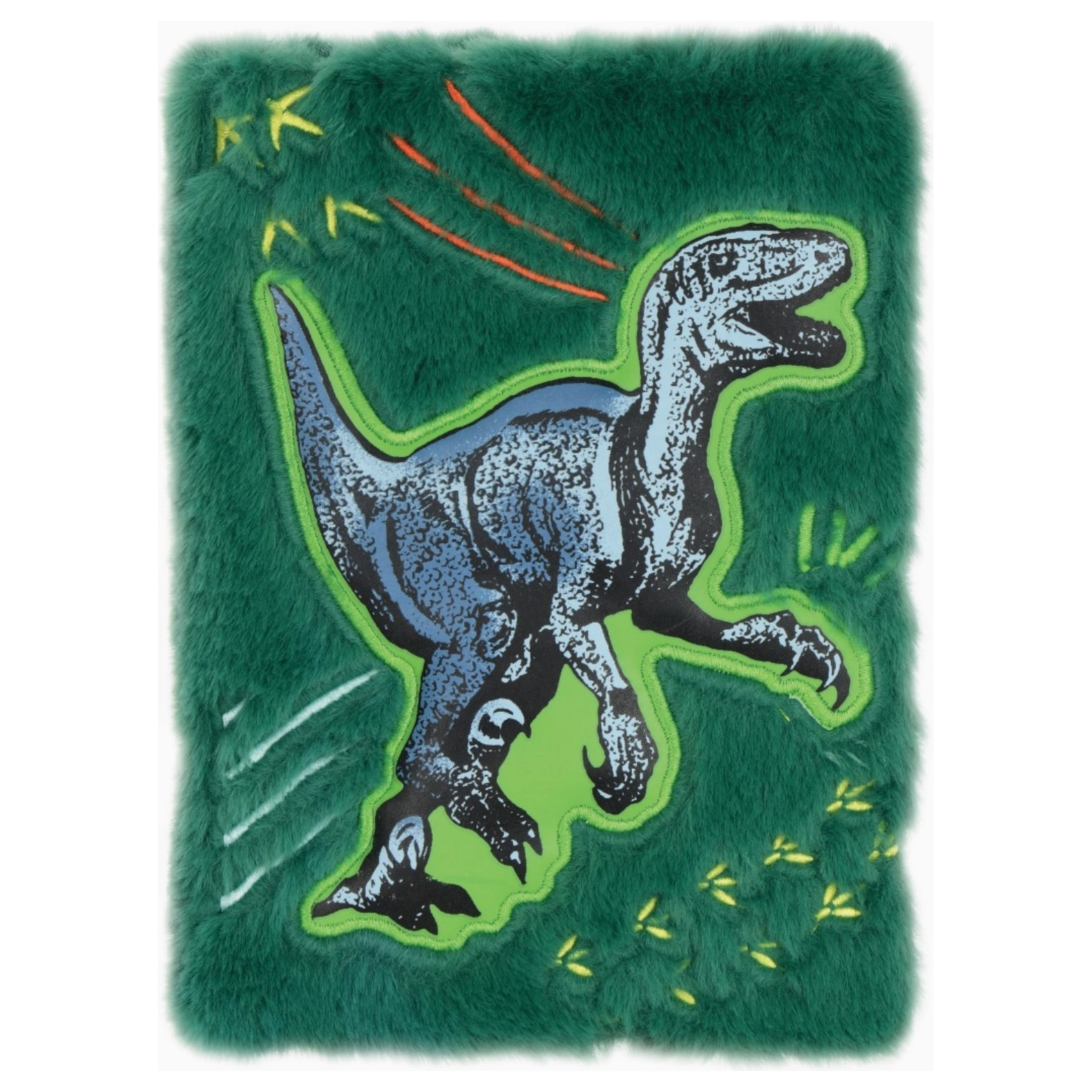 dinosaur tracks glow in the dark journal