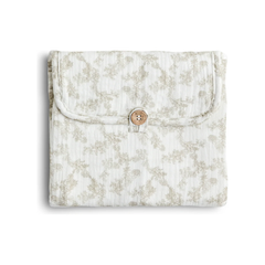 soft & secure baby changing pad | floral nude