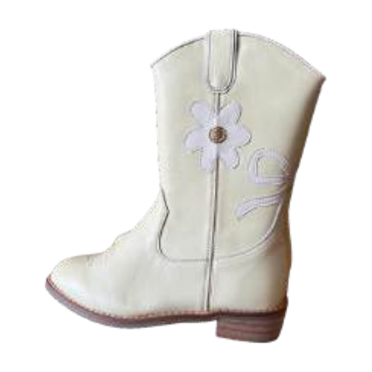 daisy cowgirl boot | yellow