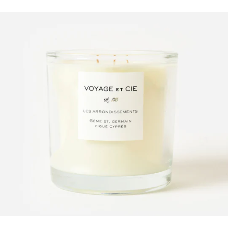 figue cypress scent signature candle