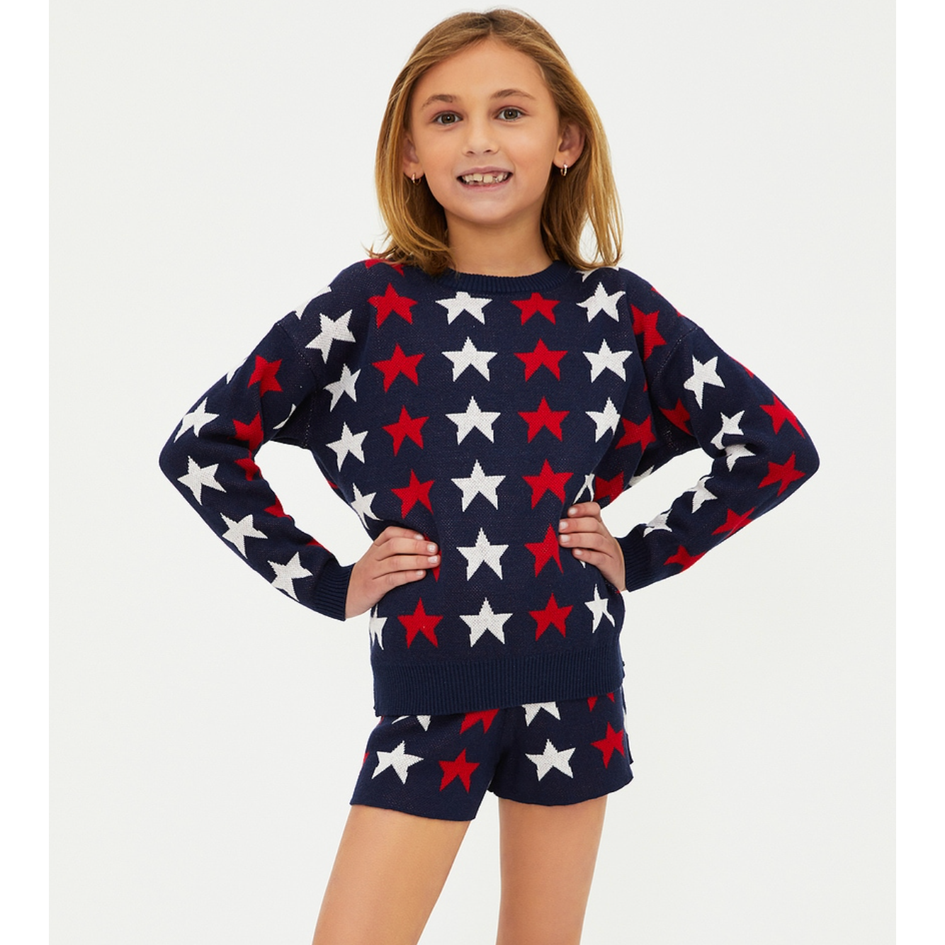 little callie sweater | americana stars