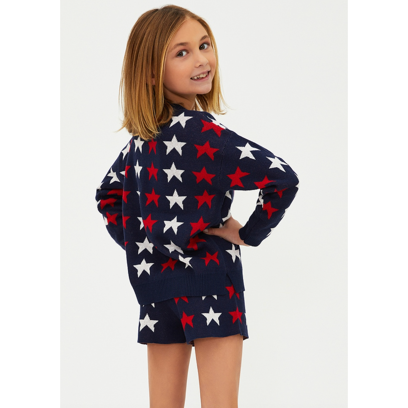 little callie sweater | americana stars