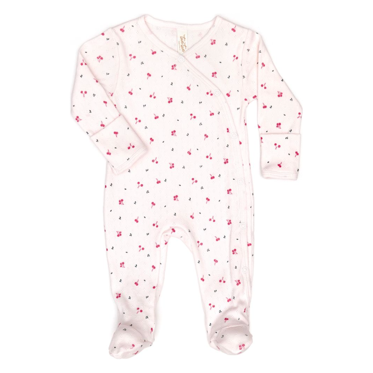 Milan Footie | Violet Little Cherries