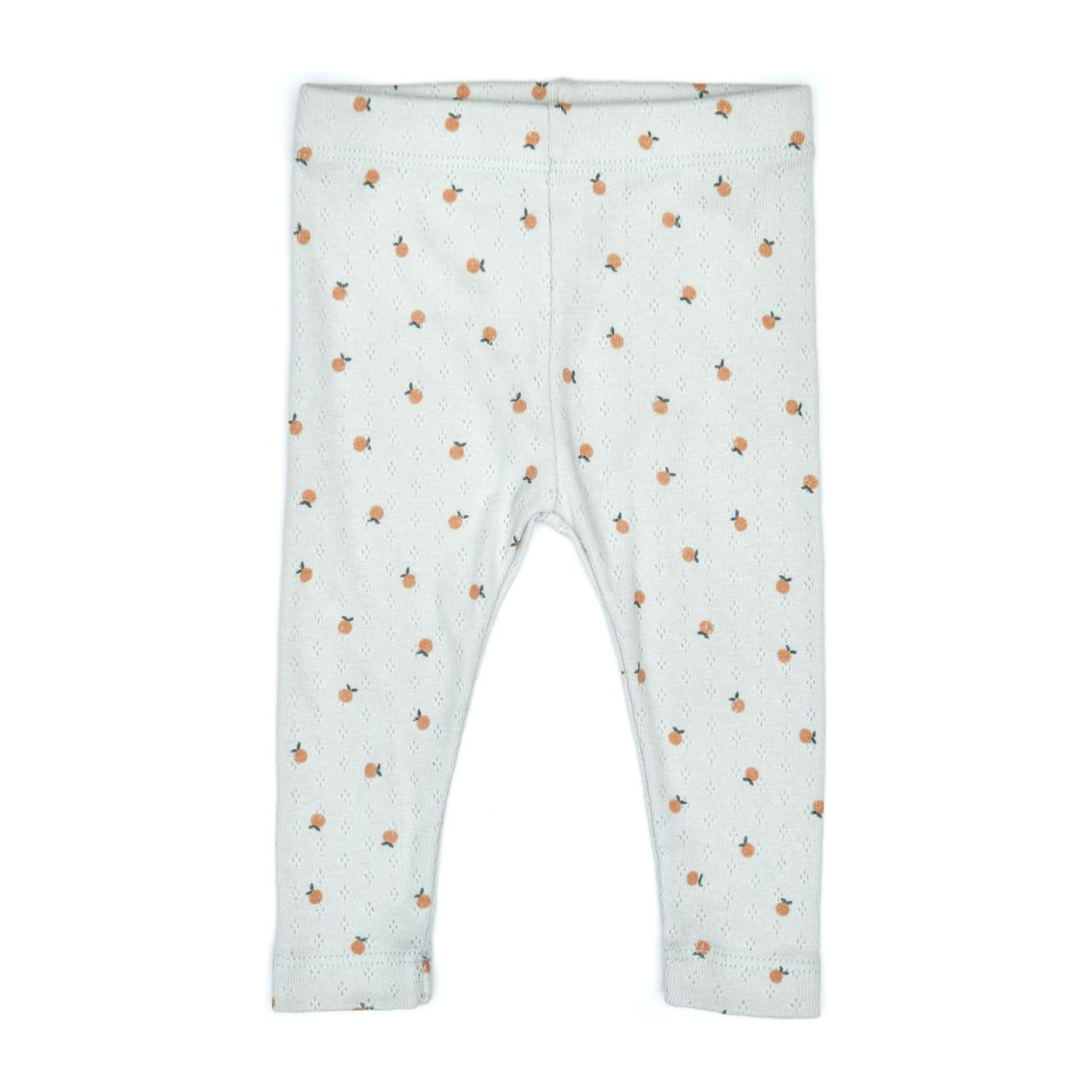 pointelle pant | light blue little oranges