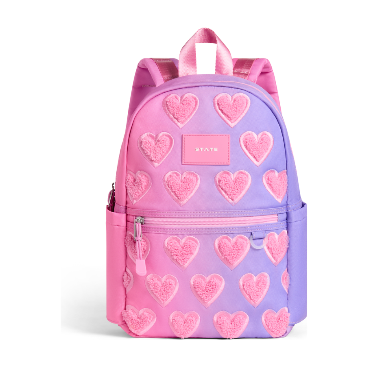 kane kids mini backpack | ombre fuzzy hearts PREORDER