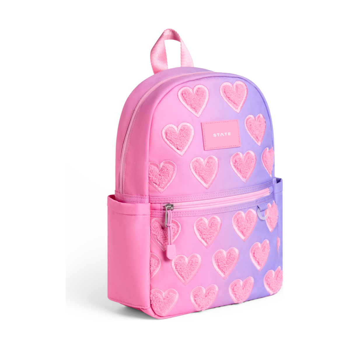 kane kids mini backpack | ombre fuzzy hearts PREORDER