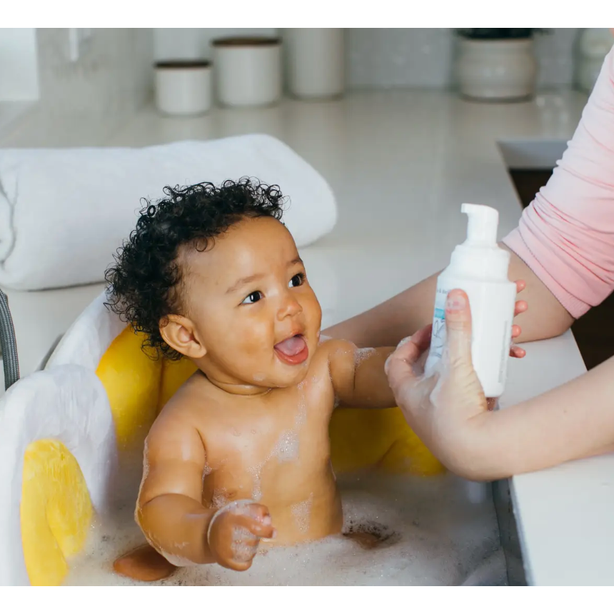 all-natural vanilla foaming shampoo & body whip