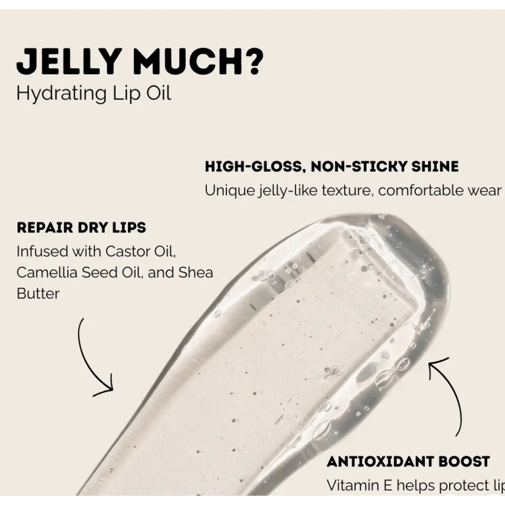 jelly much? hydrating lip oil | honey glow