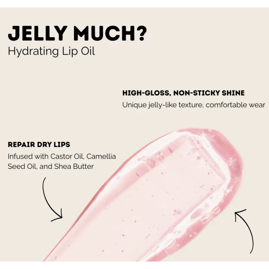 jelly much? hydrating lip oil | watermelon glow