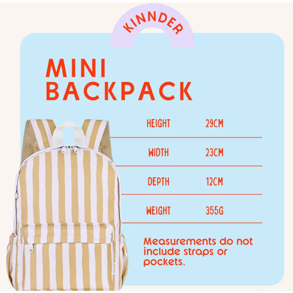 petite amour mini daycare/toddler school backpack